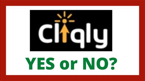is cliqly legit|cliqly review.